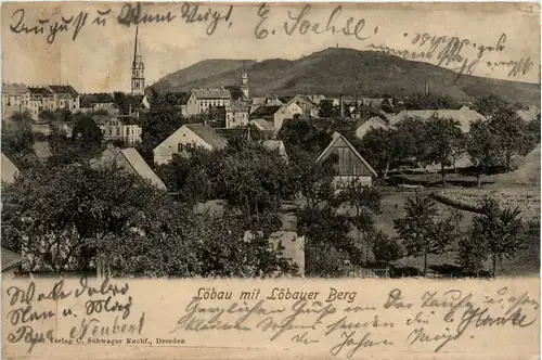 Löbau mit Löbauer Berg -382906