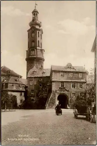 Weimar, Bastilla mit Schlossturm -383152