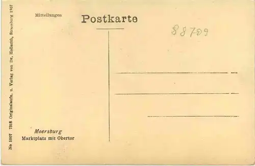 Meersburg, Marktplatz mit Obertor -383428