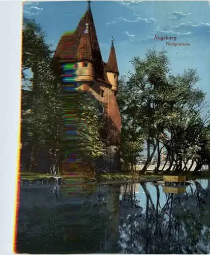 Augsburg, Fünfgratturm -383448