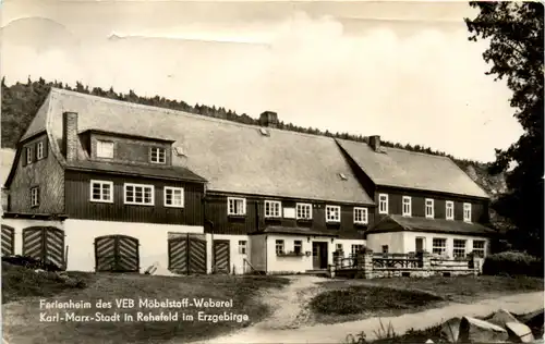 Rehefeld/Erzgeb., Ferienheim des VEB Möbelstoff-Weberei -383528