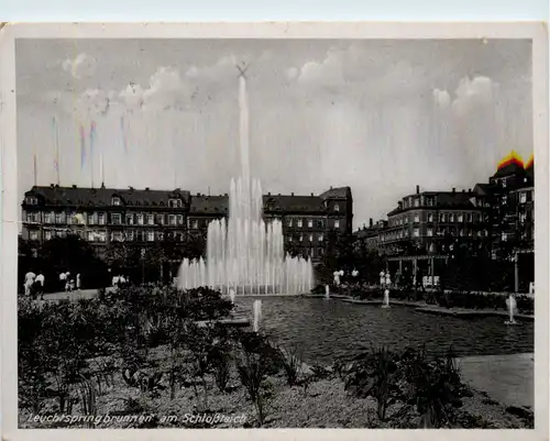 Chemnitz, Leuchtspringbrunnen am Schlossteich -383620