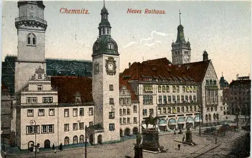 Chemnitz, Neues Rathaus -383684