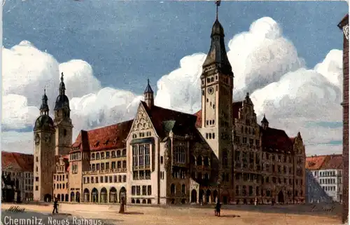 Chemnitz, Neues Rathaus -383660