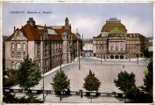 Chemnitz, Museum und Theater -383680