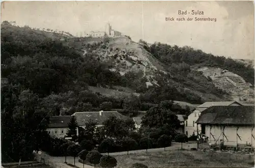 Bad Sulza, Blick nach der Sonnenburg -383306