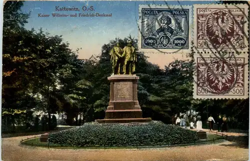Kattowitz - Kaiser Wilhelm Denkmal -447722