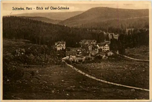 Schierke, Blick auf Ober-Schierke -385084