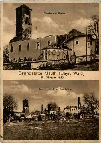 Brandstätte Mauth -371914
