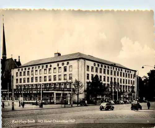 Karl-Marx-Stadt, HO Hotel Chemnitzer Hof -383692