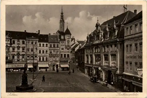 Zittau, Rathausplatz -384410