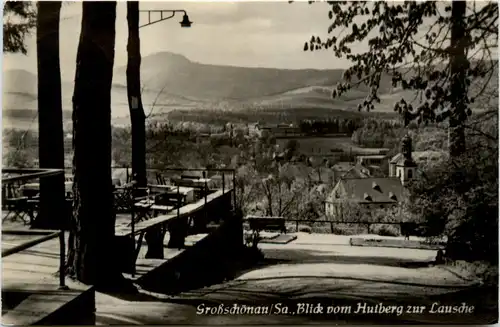 Grossschönau - Blick vom Hutberg zur Lausche -384104