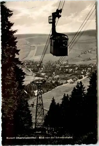 Oberwiesenthal, Blick von der Schwebebahn -385304