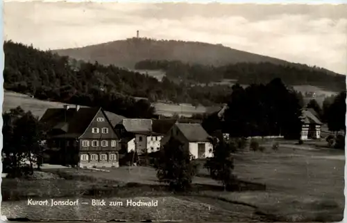 Kurort Jonsdorf, Blick zum Hochwald -384080