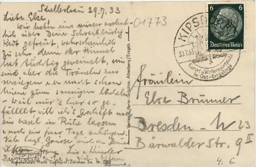 Schellerhau, m.d. Kahleberg -382402