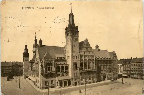 Chemnitz, Neues Rathaus -383686