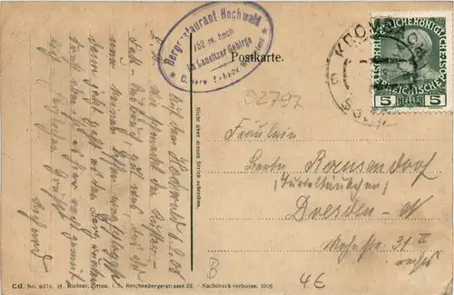 Gruss vom Hochwald, div. Bilder -384028