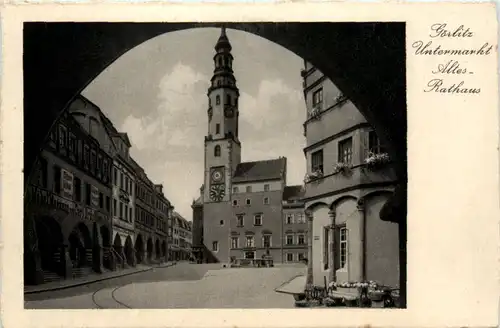 Görlitz, Untermarkt, altes Rathaus -383912