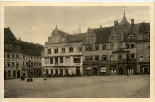 Weimar, Marktplatz mit Lucas-Cranach-Haus -384300