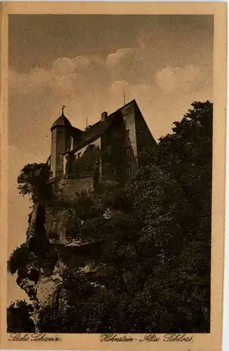 Hohnstein, Sächs.Schweiz, altes Schloss -385524