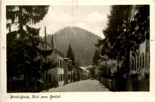 Friedrichroda, Blick zum Gottlob -384268