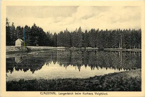 Clausthal, Langerteich beim Kurhaus Voigtslust -384900