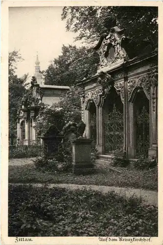 Zittau, auf dem Kreuzfriedhof -384212