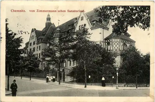 Chemnitz, von Zimmermannsches Sanatorium -384352