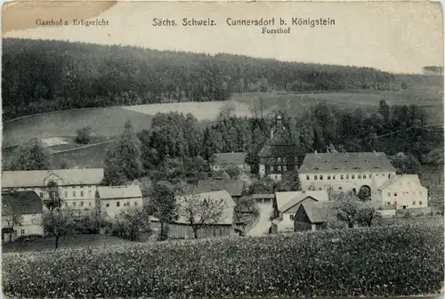 Cunnersdorf b. Königstein, Forsthof -384694