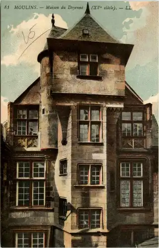 Moulins, Maison du Doyenne -363996