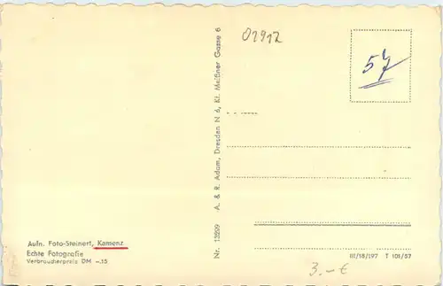 Kamenz i. Sa., HOG Stadt Dresden -382962