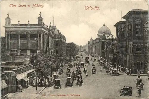 Calcutta - Clive Street at Midday -100878