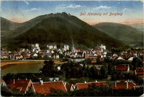 Bad Harzburg, mit Burgberg -384890