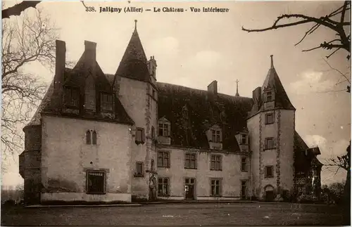 Jaligny, le Chateau - Vue interieure -364196