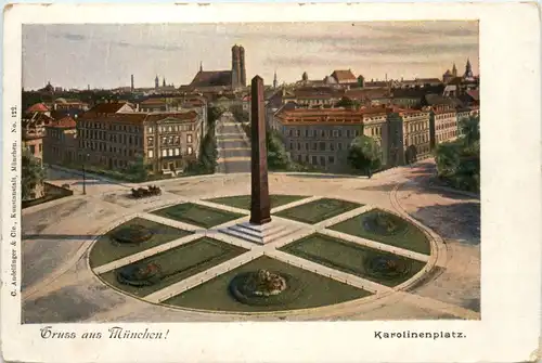 Gruss aus München - Karolinenplatz -101078