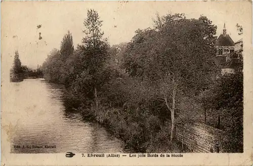 Ebreuil, Les joils Bords de la Siouie -364296