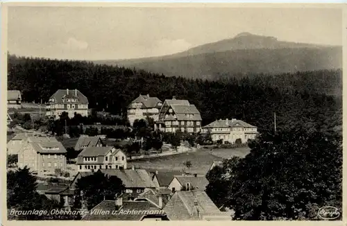 Braunlage, Oberharz, Villen u. Achtermann -384862