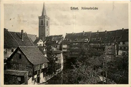 Erfurt, Krämerbrücke -383322