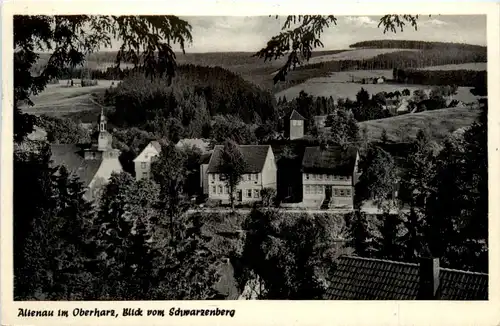 Altenau Oberharz, Blick vom Schwarzenberg -384958