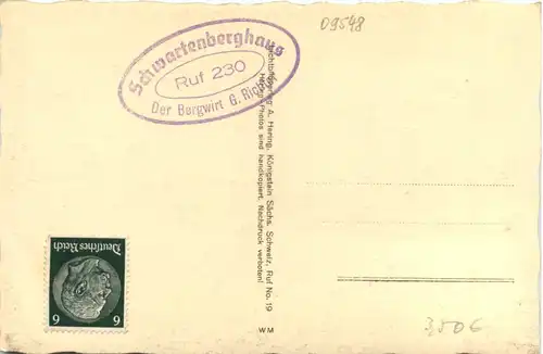 Kurort Seiffen, mit dem Schwartenberg -385150