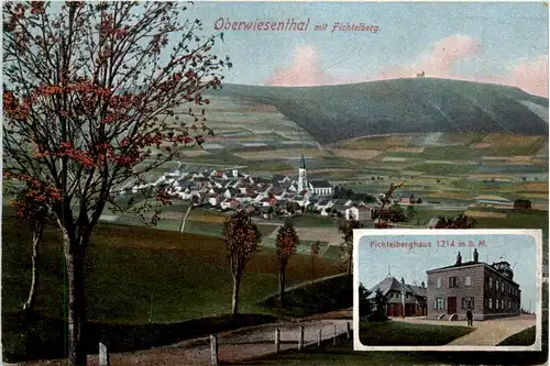 Oberwiesenthal, mit Fichtelberg -386364