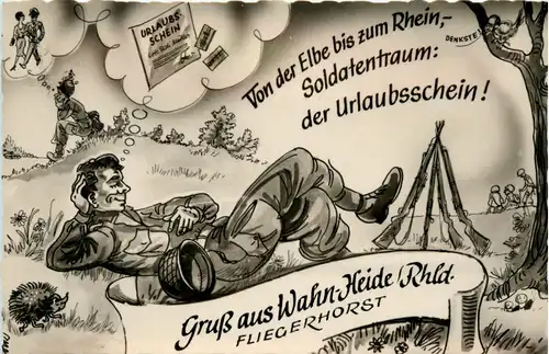 Gruss aus Wahn-Heide, Fliegerhorst -385720