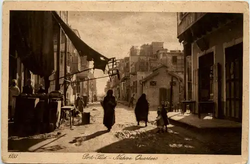 Port Said - Native Quarters -101338
