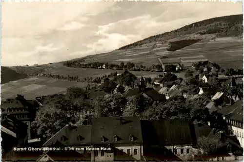 Oberwiesenthal, Blick zum Neuen Haus -385290