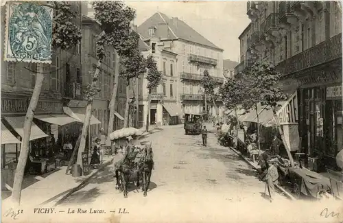Vichy, La Rue Lucas -364616