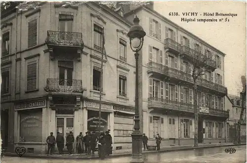 Vichy, Hotel Britannique - Hopital temporaire -364636