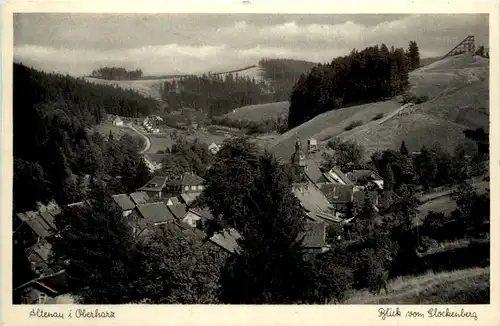 Altenau Oberharz, Blick vom Glockenberg -384956