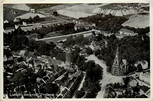 Freiberg, Luftbild -385222