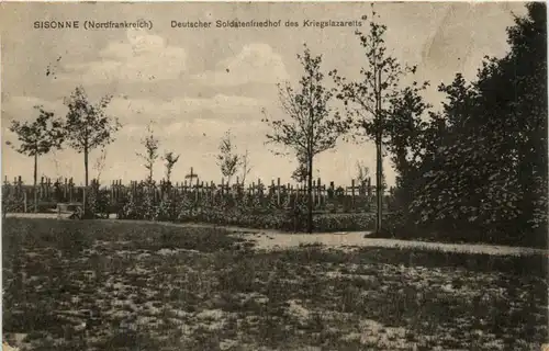 Sisonne - Deutscher Soldatenfriedhof -101618