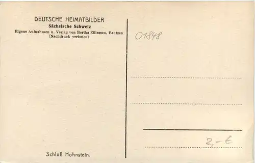 Schloss Hohnstein, Sächs. Schweiz -385530